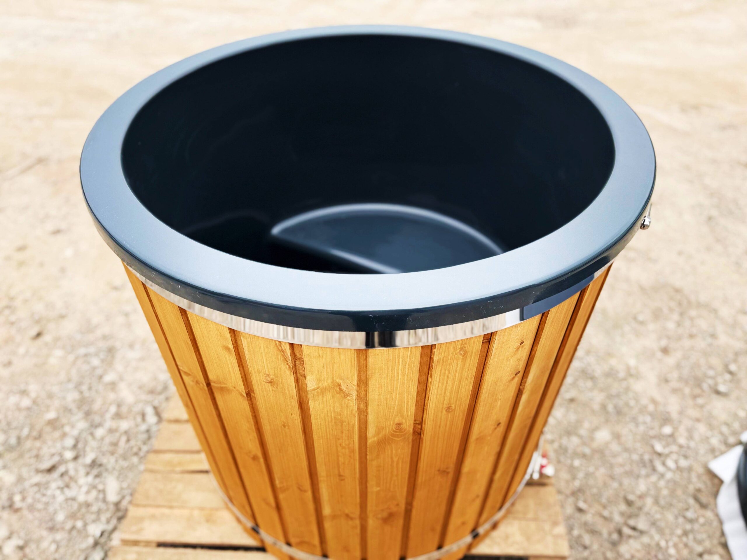 Kältebecken / Tauchbecken – Eisbad für Garten und Sauna – Bild 8