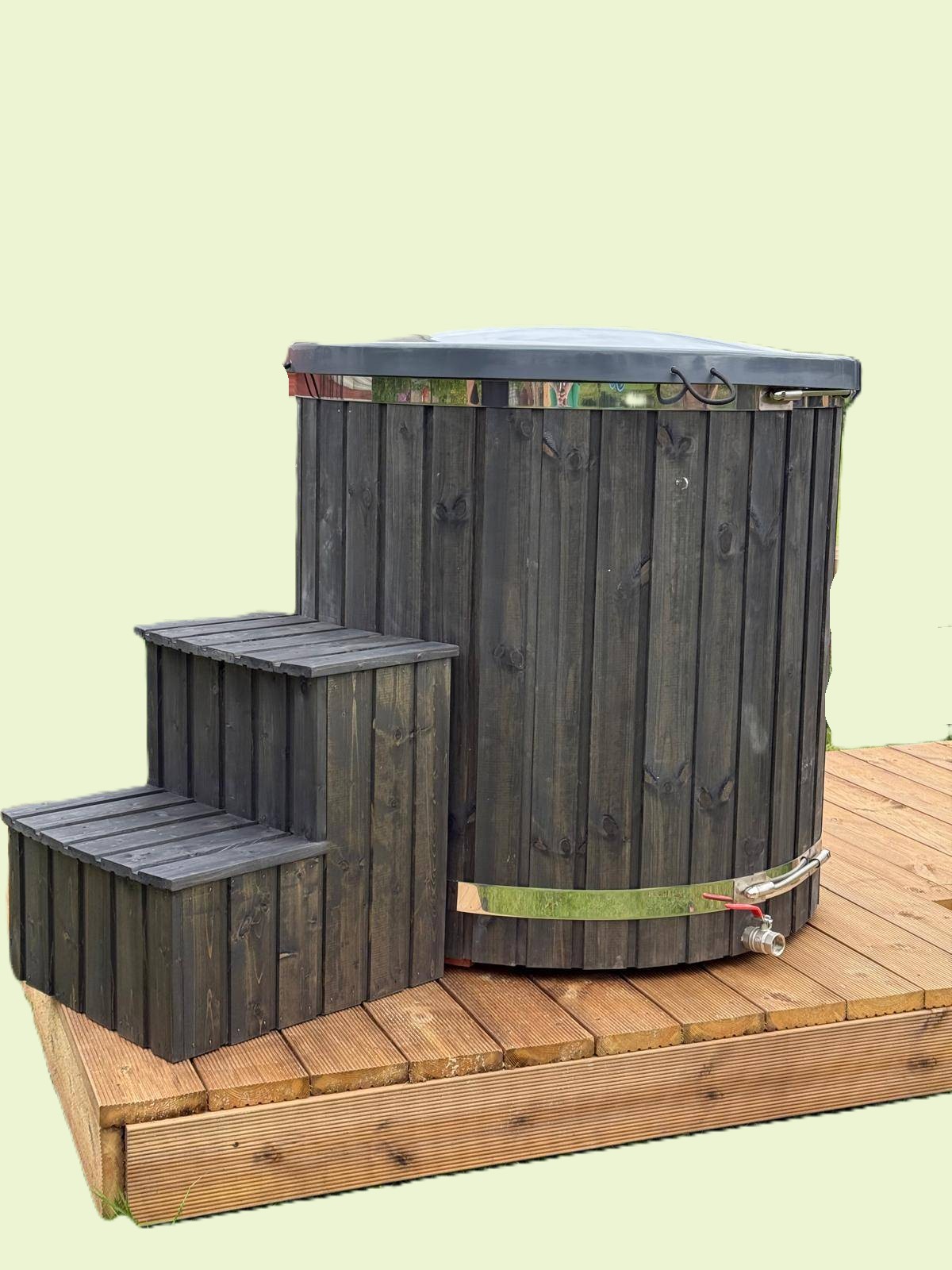 Kältebecken / Tauchbecken – Eisbad für Garten und Sauna – Bild 5