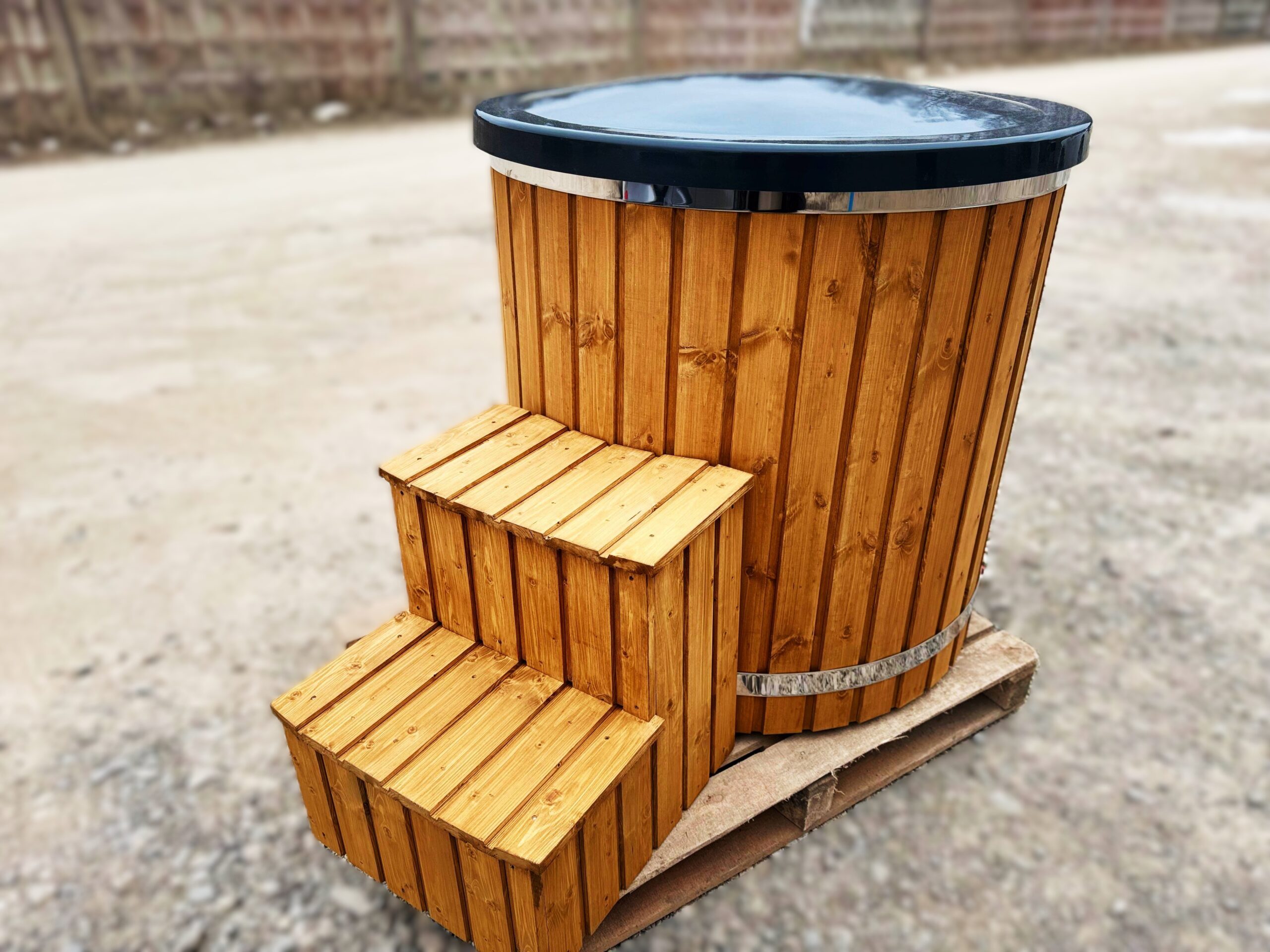 Kältebecken / Tauchbecken – Eisbad für Garten und Sauna – Bild 4