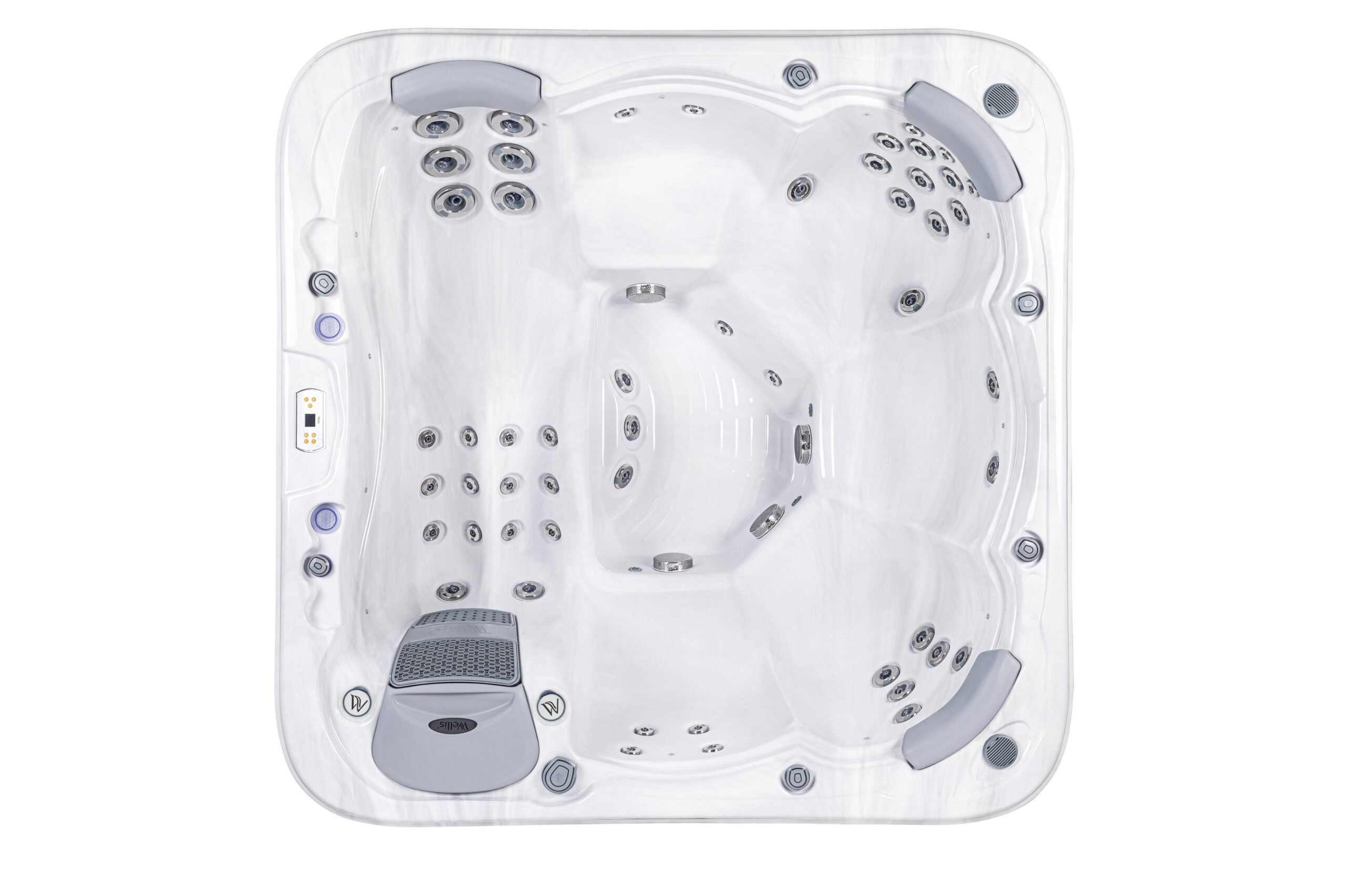Wellis Lugano Life Whirlpool – Deluxe und Premium Edition mit 52 Massagedüsen