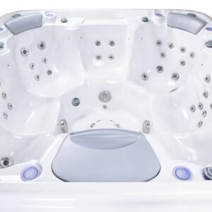 Wellis Vienna Life Whirlpool – Outdoor Spa mit 62 Massagedüsen