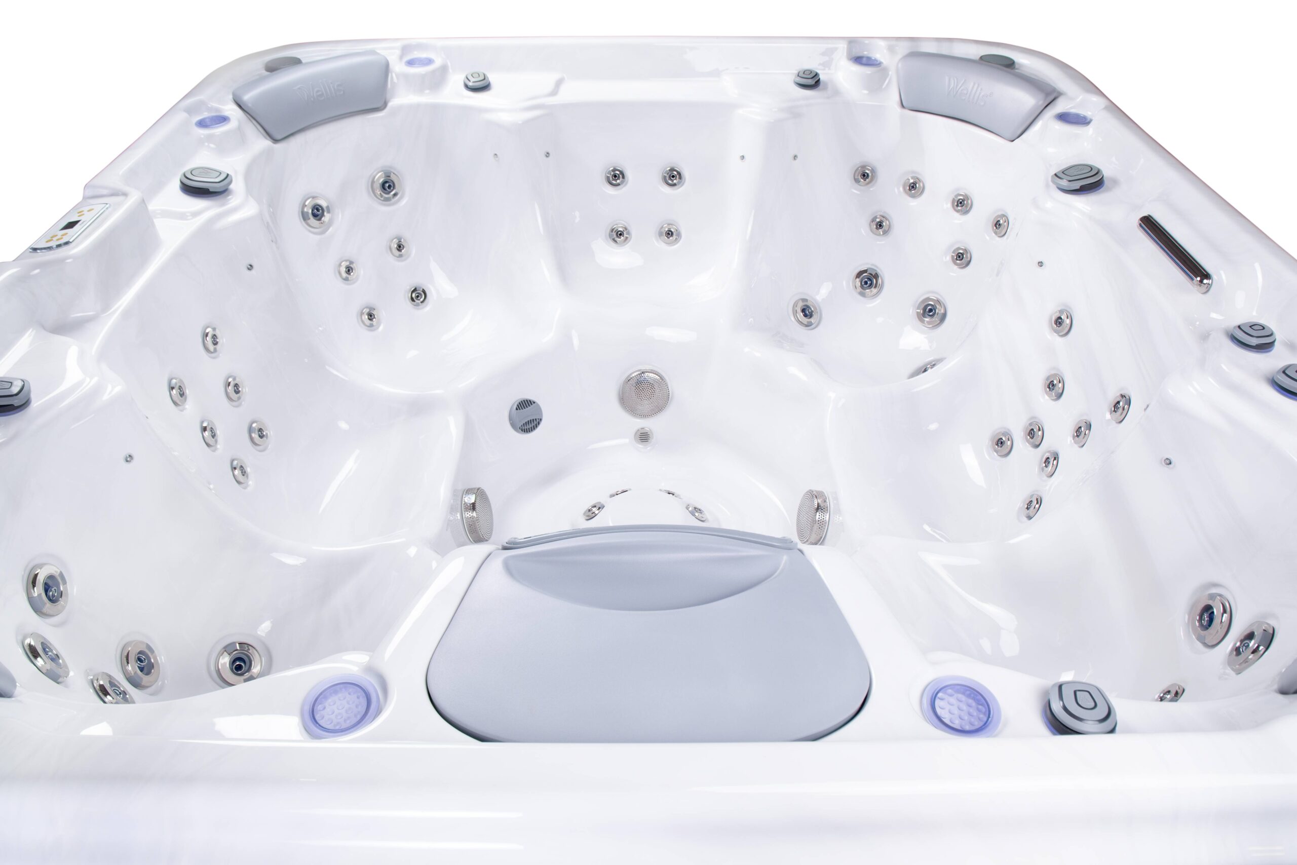 Wellis Vienna Life Whirlpool – Outdoor Spa mit 62 Massagedüsen