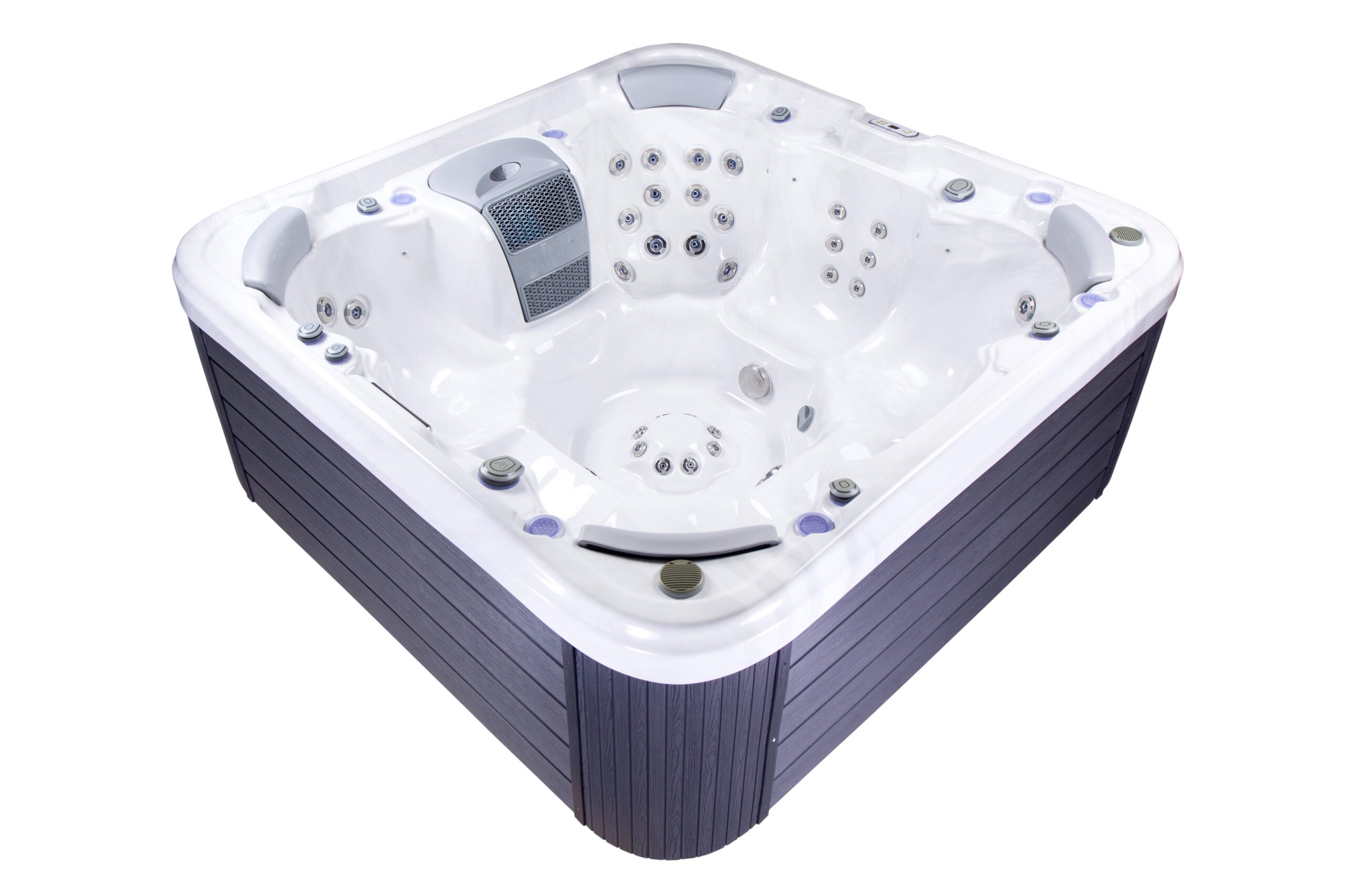 Wellis Vienna Life Whirlpool – Outdoor Spa mit 62 Massagedüsen – Bild 4
