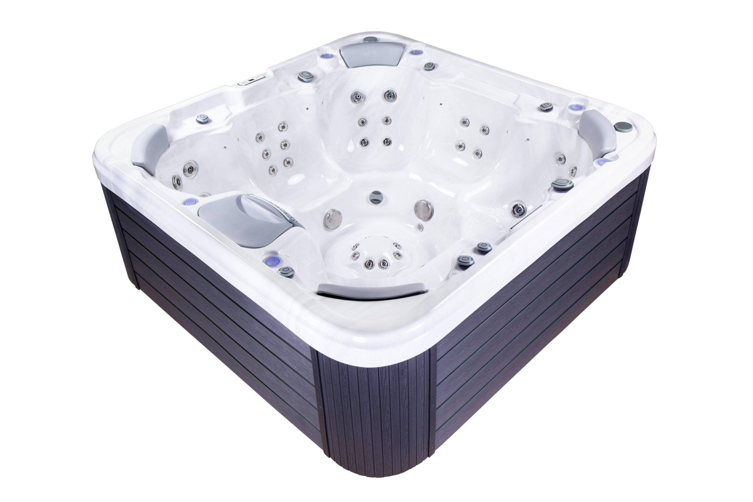 Wellis Vienna Life Whirlpool – Outdoor Spa mit 62 Massagedüsen – Bild 5