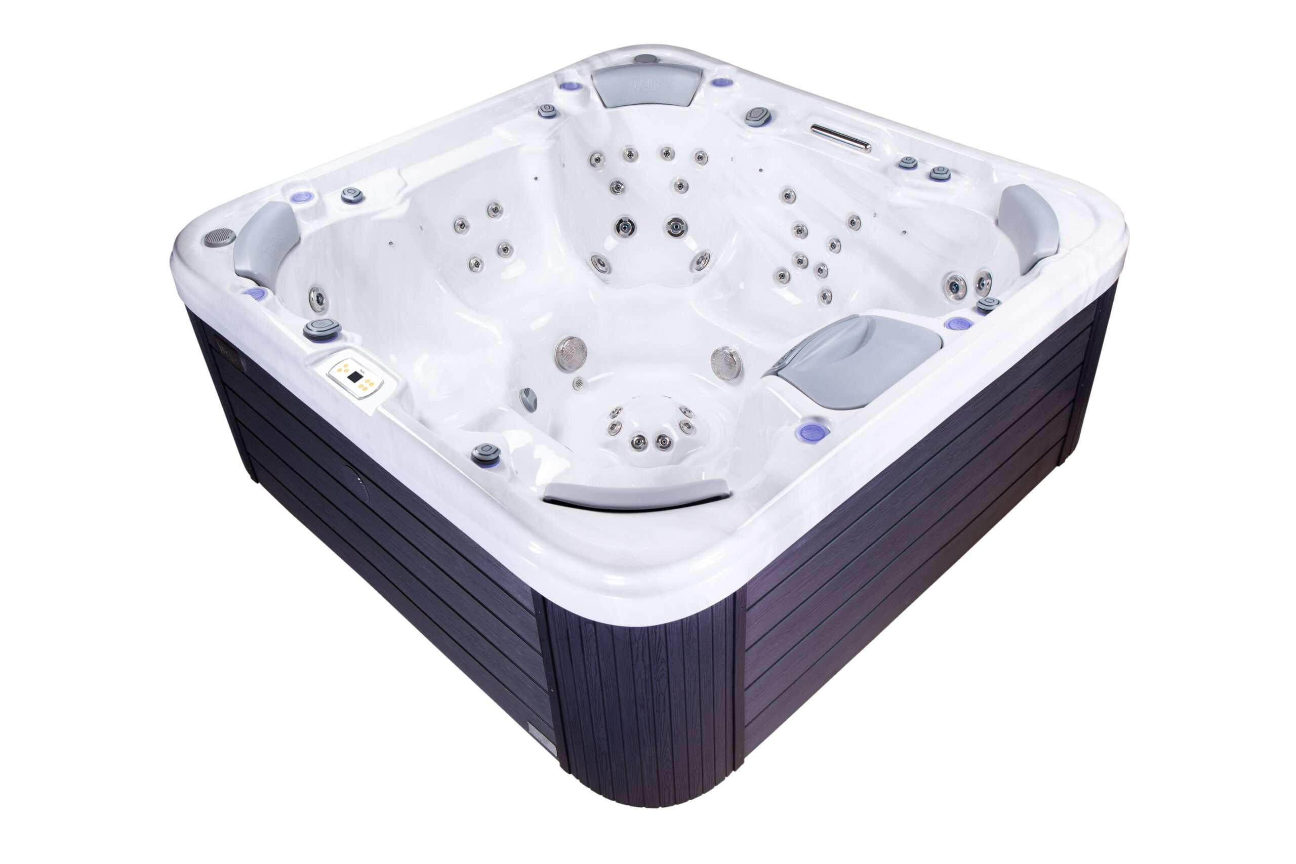 Wellis Vienna Life Whirlpool – Outdoor Spa mit 62 Massagedüsen – Bild 7