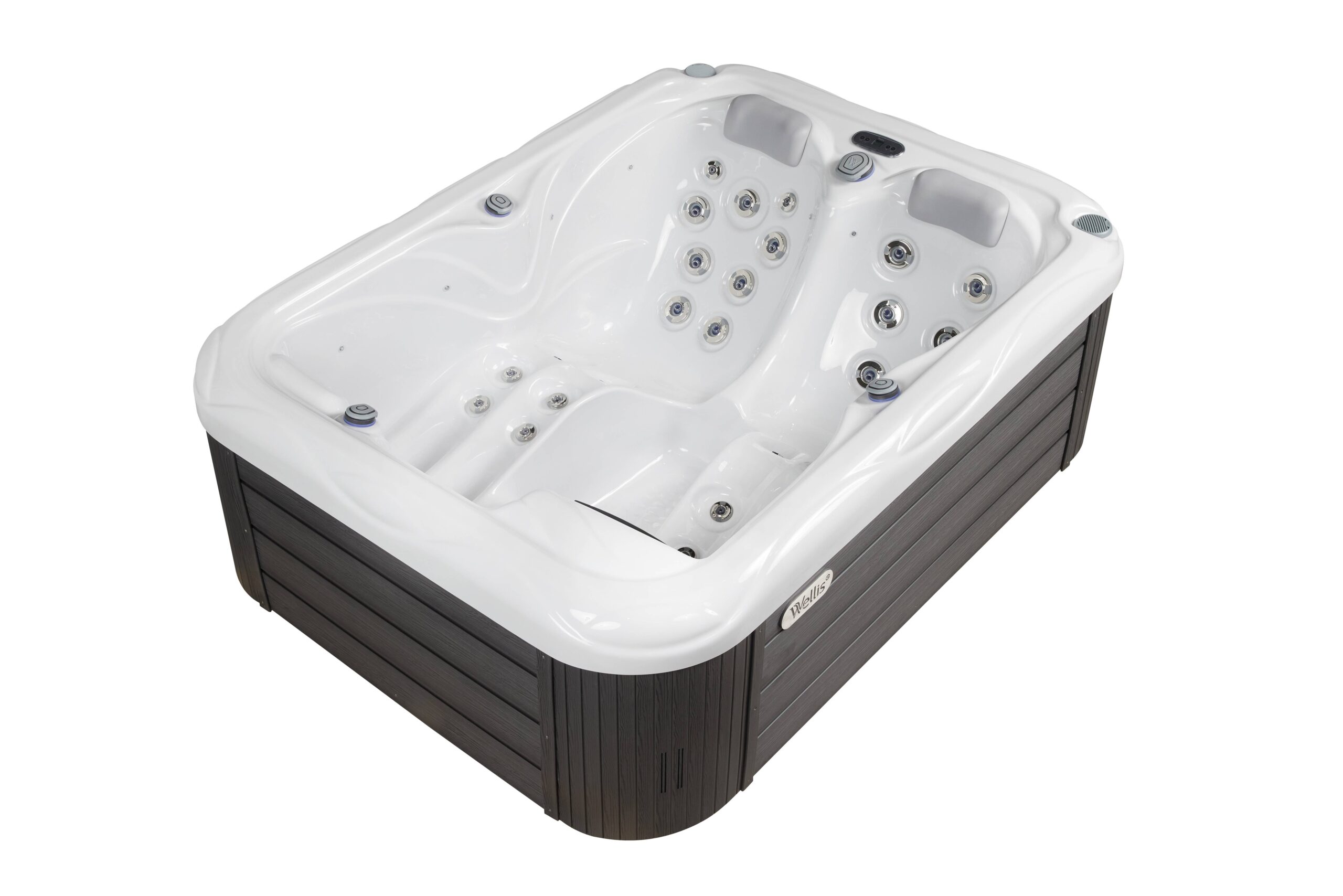 Wellis Firenze Life Whirlpool – Outdoor Spa mit 37 Massagedüsen – Bild 8