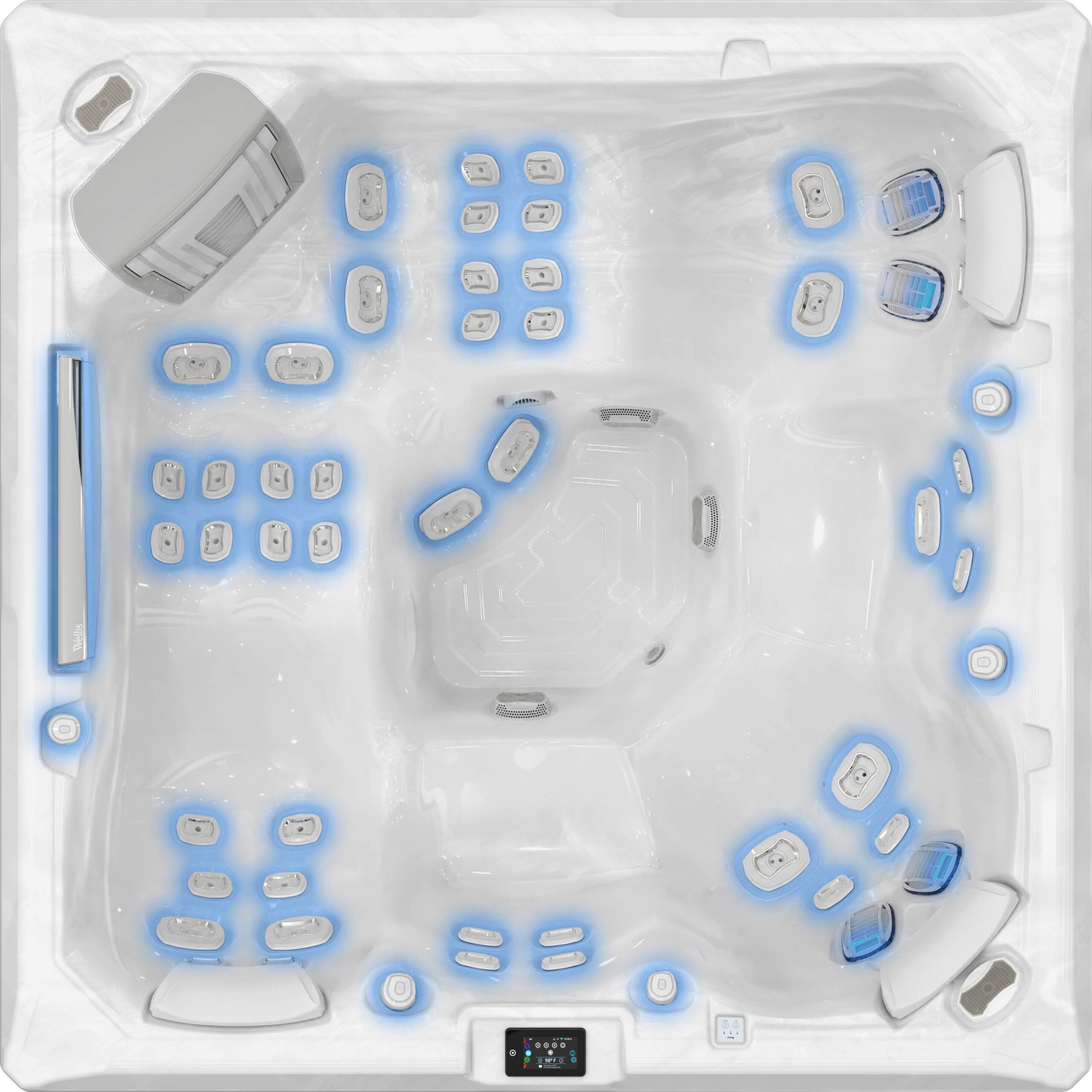 Wellis Makalu Life – Essential, Deluxe und Premium Edition mit 51 Düsen und 4 Infinity Jets – Bild 33