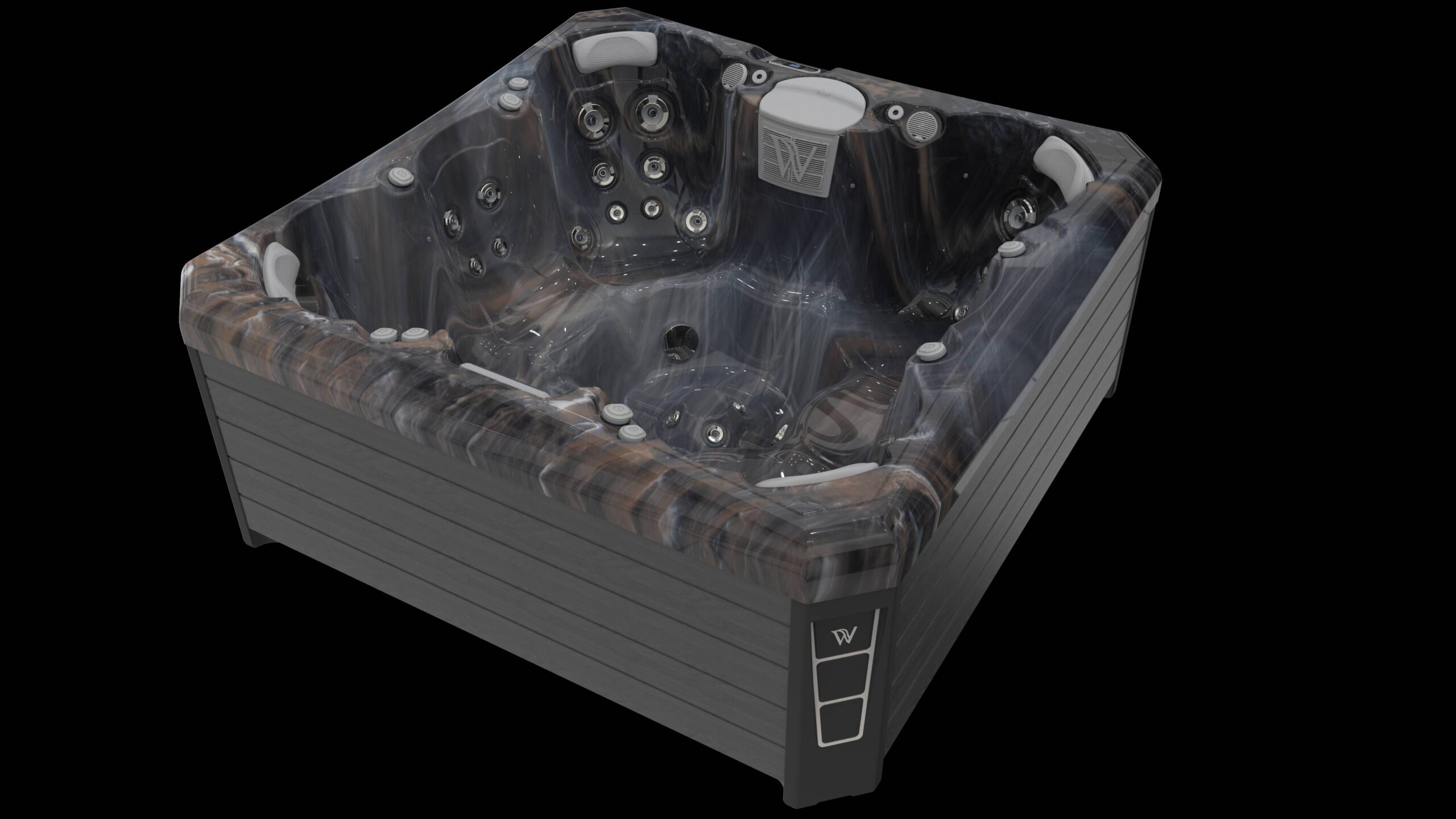 Wellis Lima Life Whirlpool – Deluxe und Premium Edition mit 44 Massagedüsen – Bild 14