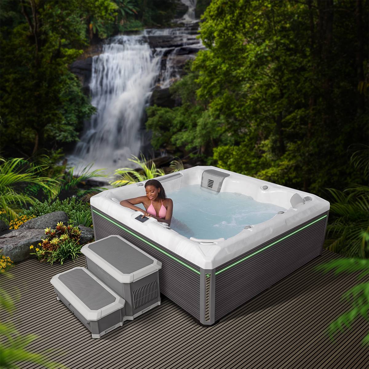 Wellis Atlas Life – Essential, Deluxe und Premium Edition mit 43 Düsen und 4 Infinity Jets – Bild 5